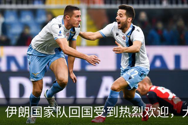 伊朗国家队回国受到热烈欢迎，大批球迷接机